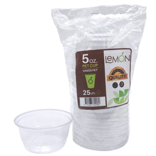 Imagen de VASO 5 CLEAR LEMON 24/25.**