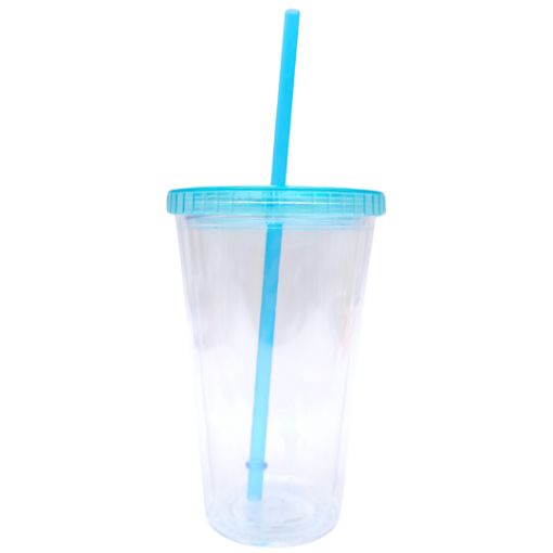 Imagen de VASO DOBLE PARED AZUL R0038**