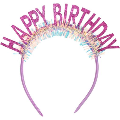 Imagen de CINTILLO HBD FUCSIA.**