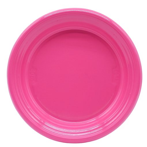 Imagen de PLATO PLASTICO 7" FUCSIA 1/8**