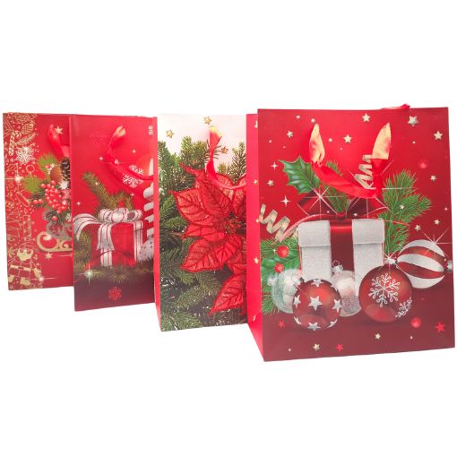 Imagen de BOLSA REGALO NAVIDAD 32X26X12CM 20/12**