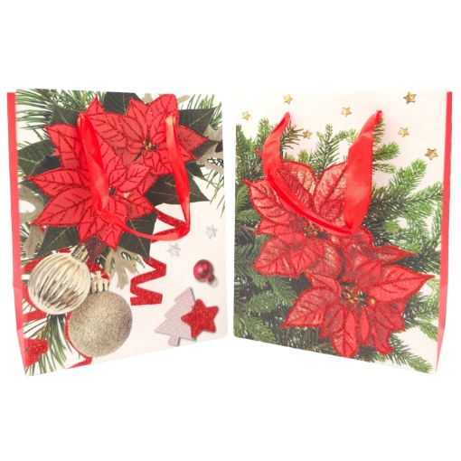 Imagen de BOLSA REGALO NAVIDAD 23X18X10CM 20/12**