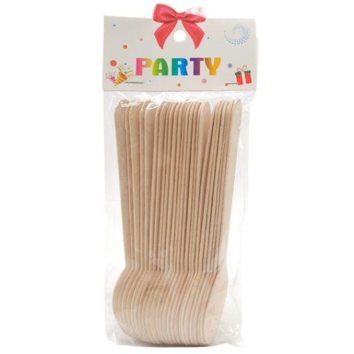 Imagen de CUCHARA GRANDE MADERA 1/24 **