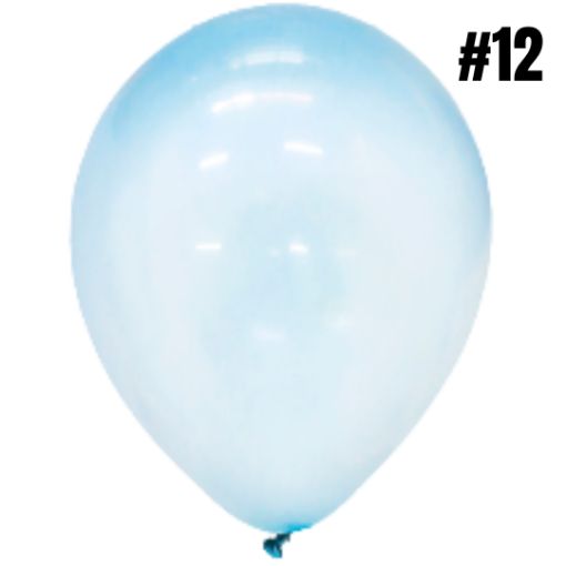 Imagen de VEJIGA 12 AZUL NEON BN 1/24 **