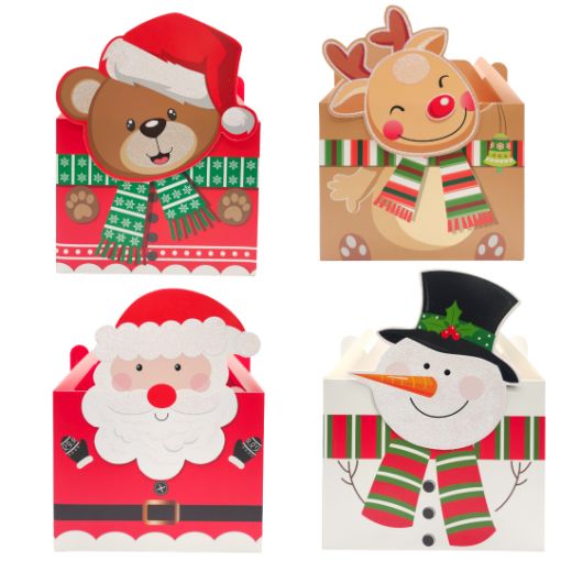 Imagen de CAJA NAVIDAD 3D 26X12X20CM**