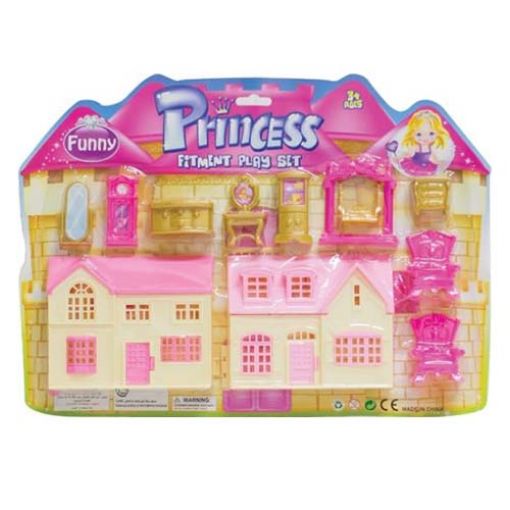 Imagen de CASA MUÑECA CON ACCESORIOS PRINCESS R5388**