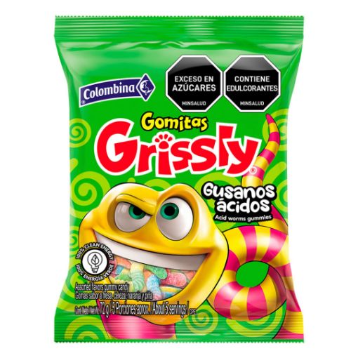 Imagen de GOMITA GRISSLY 36/80 GR GUSANO....**