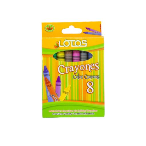 Imagen de CRAYONES LOTOS 1/8 **