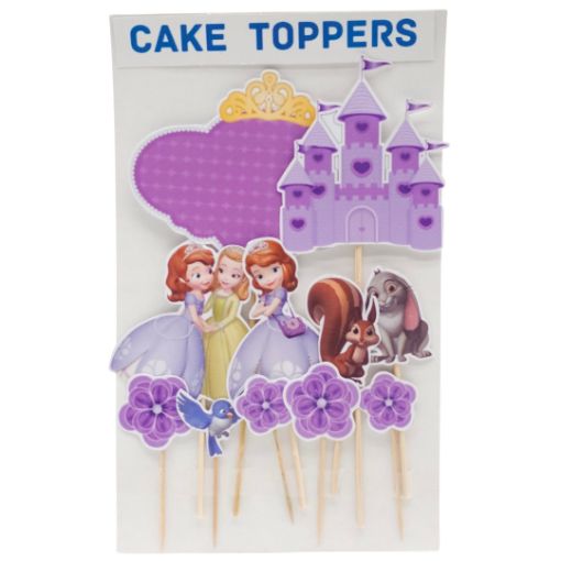 Imagen de CAKE TOPPER MOTIVO SOFIA 1/6 **
