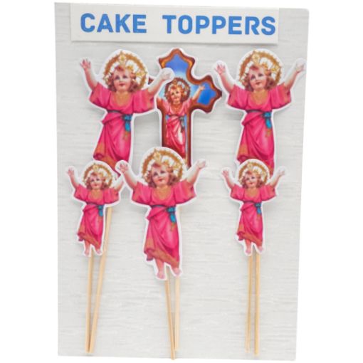 Imagen de CAKE TOPPER MOTIVO DIVINO NIÑO 1/6 **