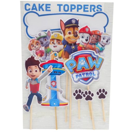 Imagen de CAKE TOPPER MOTIVO PAW PATROL 1/6 **