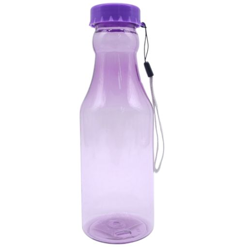 Imagen de BOTELLA PLASTICA MORADO 20CM R0065**
