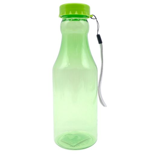 Imagen de BOTELLA PLASTICA VERDE 20CM R0065**