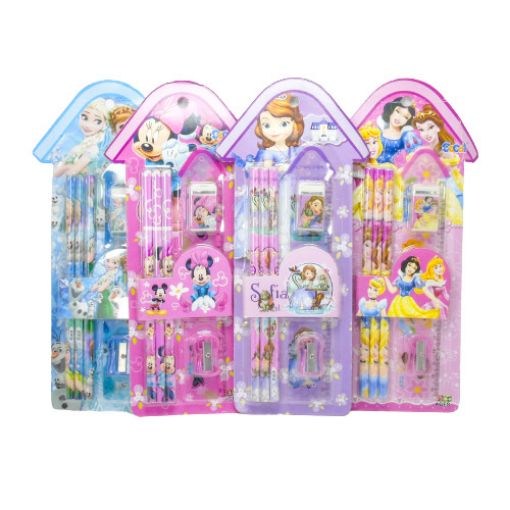 Imagen de SET DE LAPIZ CON BORRA Y SACA VARIADO  **