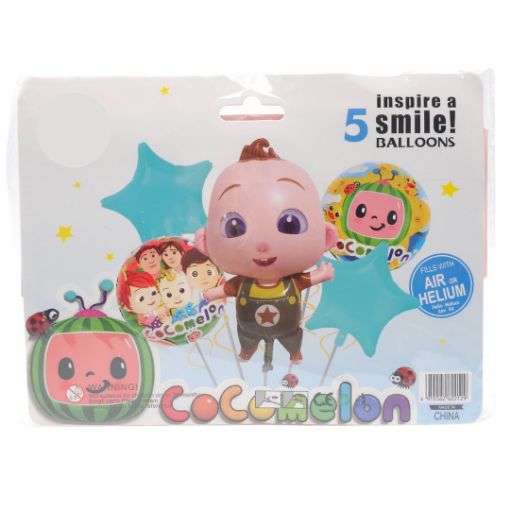 Imagen de SET DE GLOBOS COCOMELON 1/5 ***