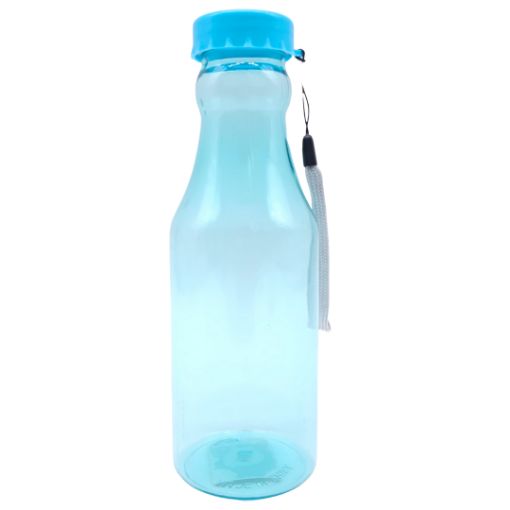 Imagen de BOTELLA PLASTICA AZUL 20CM R0065***