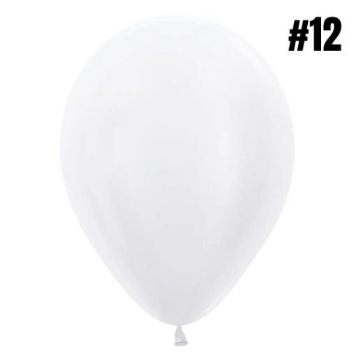 Imagen de VEJIGA 12 BLANCA BP 1/50 ***