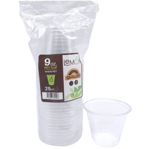 Imagen de VASO 9 CLEAR LEMON 24/25.**