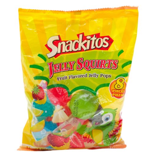 Imagen de GELATINA SNACKITO SQUIRTS 30/8**