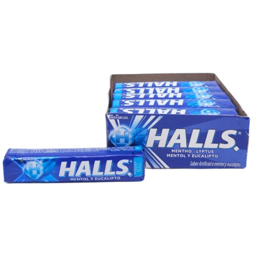 Imagen de HALLS BARRA MENTOL 30/12..***