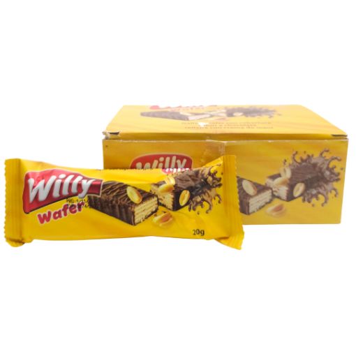 Imagen de GTA WILLY WAFER CHOCO MANI 12/12**