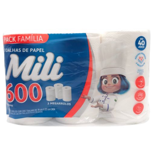 Imagen de PAPEL TOALLA MILI 200 HOJAS 4/3**