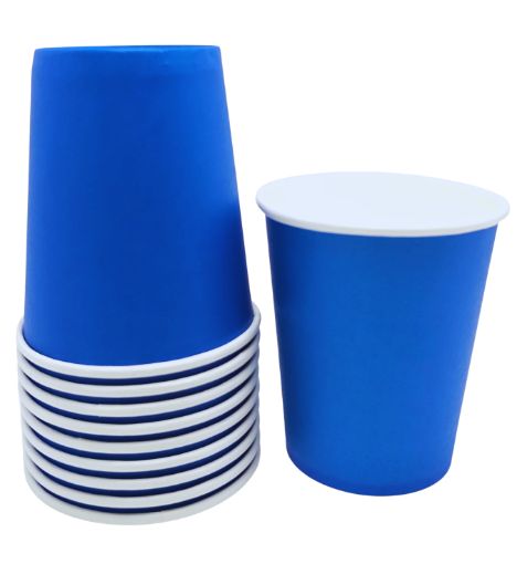 Imagen de VASO 7 CARTON AZUL ROYAL 1/10