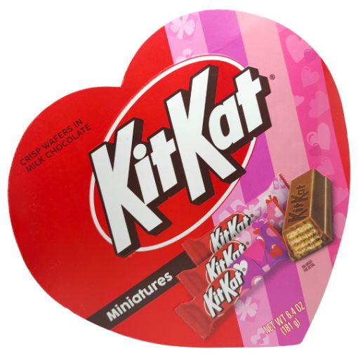Imagen de CHOC. KIT KAT CORAZON 6/6.4 OZ