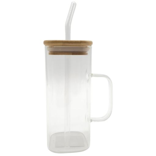 Imagen de VASO CRISTAL CUADRADO T/BAMBOO 96/1