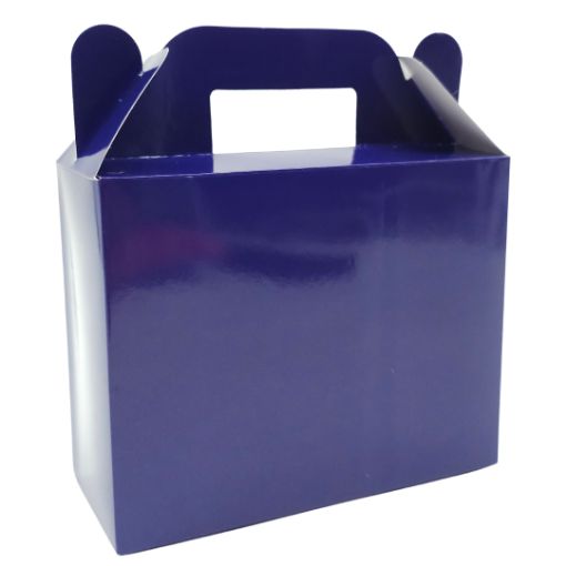 Imagen de CAJITA CARTON 14X11X6CM AZUL ROYAL 1/10 .**