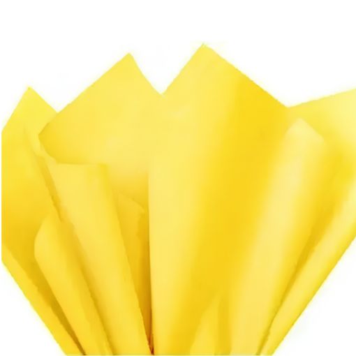 Imagen de PAPEL TISSUE AMARILLO 20X26" 1/5