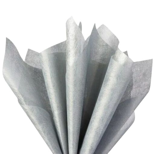 Imagen de PAPEL TISSUE PLATEADO 20X26 1/5 