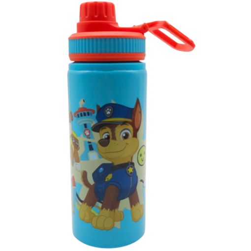 Imagen de BOTELLA ALUMINIO PAW PATROL 600ML 48/1