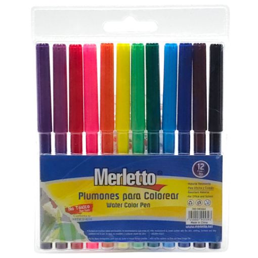 Imagen de MARCADORES MERLETTO 1/12