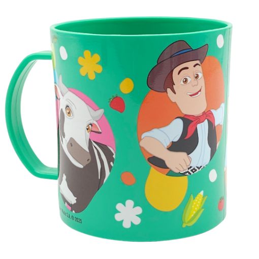 Imagen de TAZA PLASTICA GRANJA DE ZENON 390ML 48/1