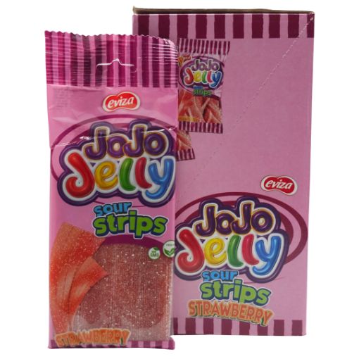 Imagen de JOJO JELLY TIRITA FRESA 80GR 8/12
