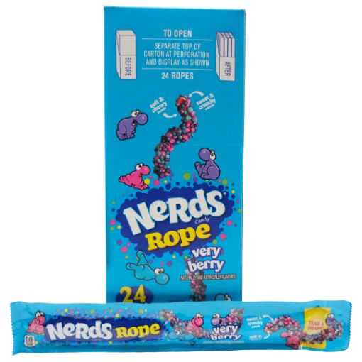 Imagen de NERDS ROPE VERY BERRY 26 GR 12/24