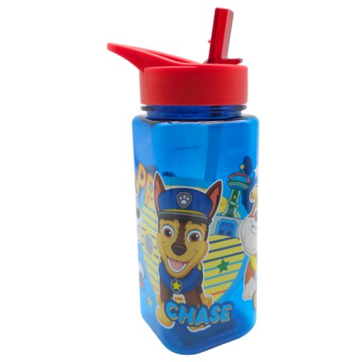 Imagen de BOTELLA CUADRADA PAW PATROL 500ML 48/1