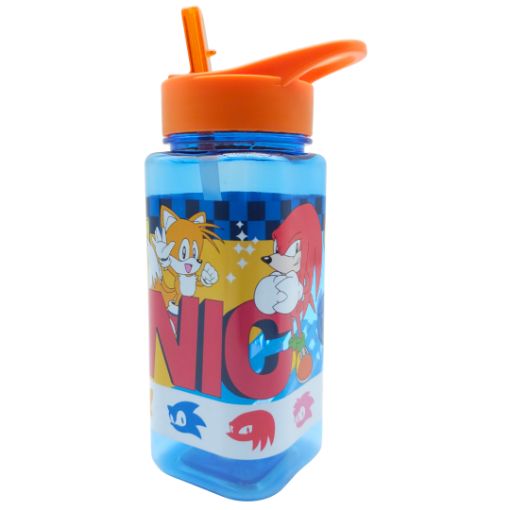 Imagen de BOTELLA CUADRADA SONIC 500ML 48/1