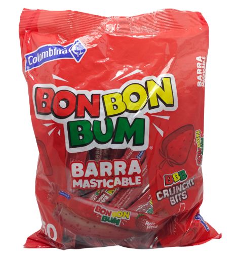 Imagen de MASTICABLE BBB CRUNCHY ROJO 16/50