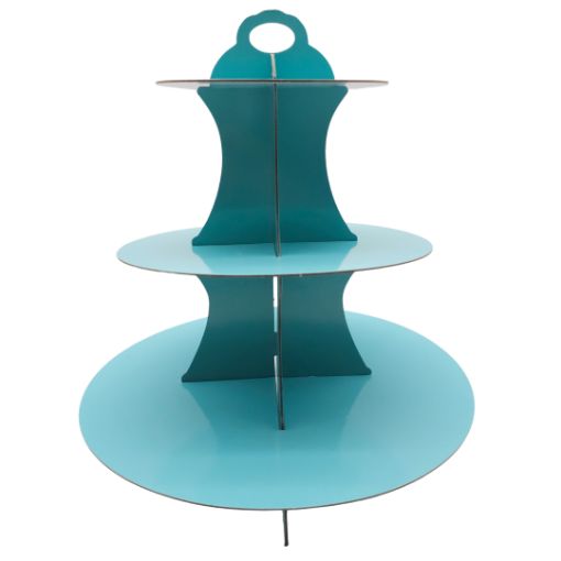 Imagen de PORTA CUPCAKE AZUL CIELO 1/1 