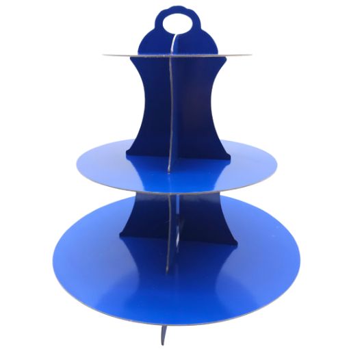 Imagen de PORTA CUPCAKE AZUL ROYAL 1/1 