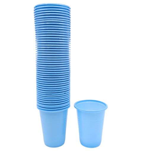 Imagen de VASO 7 COLOR AZUL CIELO 50/50