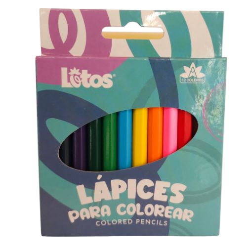 Imagen de LAPICES DE COLOREAR LOTOS 1/12