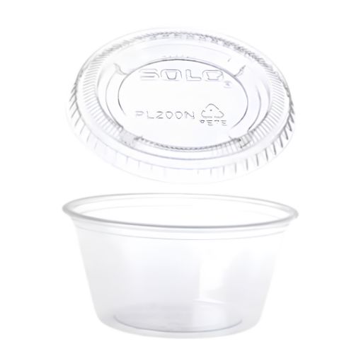 Imagen de VASO SALSA+TAPA 1.5 OZ 30/100