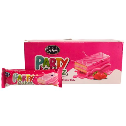 Imagen de BIZCOCHO PARTY CAKEZ FRESA 12/24