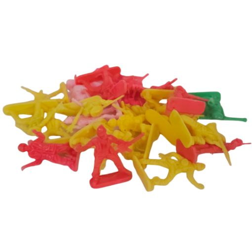 Imagen de SOLDADOS COLORES PIÑATERIA 1/24