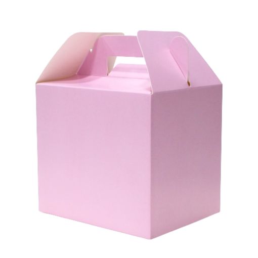 Imagen de CAJITA CUMP. ROSA BEBÉ 14X12.5X11CM 6/1 .**