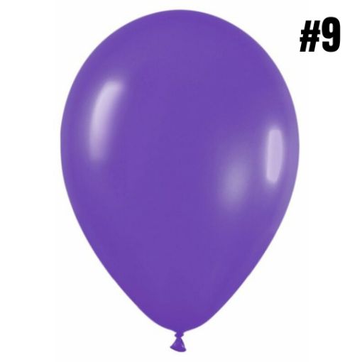 Imagen de VEJIGA 9 MORADO BP 1/24 **