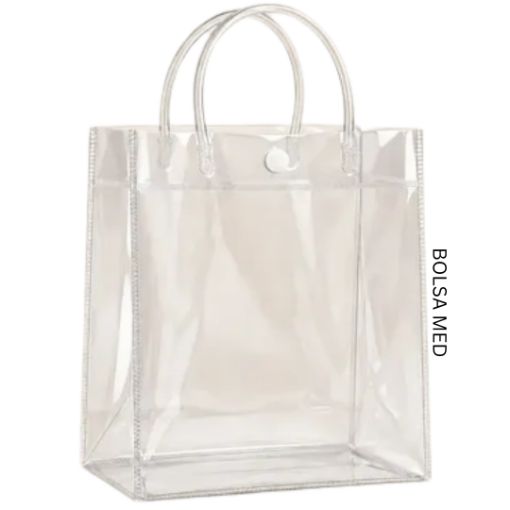 Imagen de BOLSA TRANSPARENTE MED